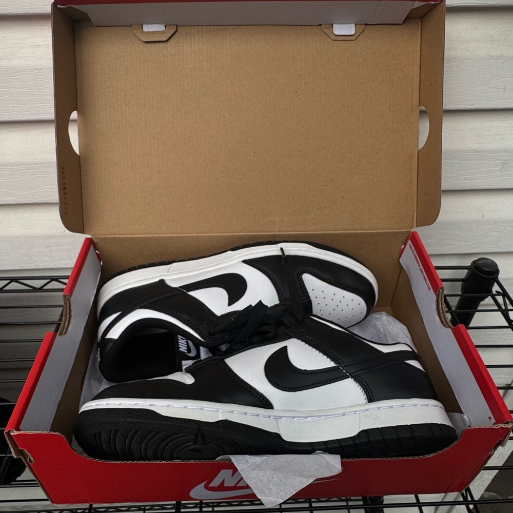 Nike Dunk Low Black White Panda (DD1503-101) -  Size 8.5M/10W (Not Original Box)